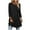 1#Black, variant on Women Tops 3/4 Sleeve Dressy Casual Plus Size Tunics to Wear with Leggings Swing Flare T-Shirt Loose Blouses