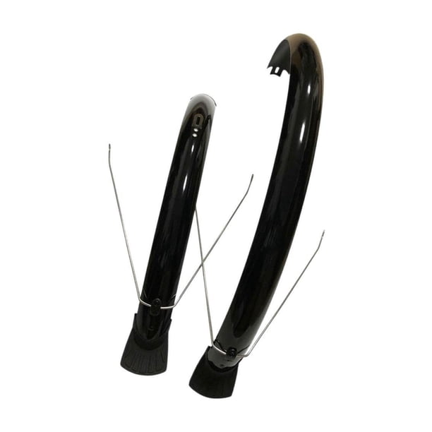 Juego de guardabarros para bicicleta de montaña, guardabarros para bicicleta, instalación sencilla, neumáticos de bicicleta Negro