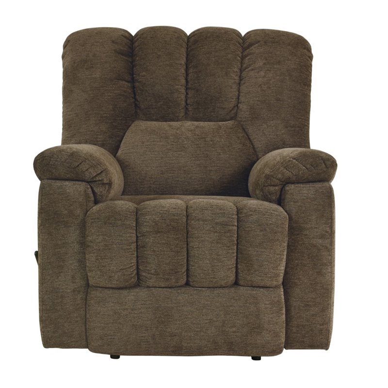 Lexicon Annaliese Chenille Recliner in Brown