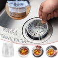 thumbnail image 1 of Disposable Kitchen Sink Filter Mesh Sewer Garbage Filter Mesh Bag 30psc, 1 of 9