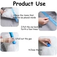 thumbnail image 2 of EcoNesxp Pratique X Ensemble de 3 Pcs Sac de Rangement sous Vide Très Grand Gain de Place Transparent compression Maximale Anti-Moisissure Anti-Insectes Imperméable Anti-Poussière Sac de compression Scellé 73 X 130 cm, 2 of 5