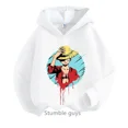 thumbnail image 3 of Ropa de primavera y otoño para niños, sudadera de una pieza para niños, ropa para niñas, sudadera de dibujos animados de Anime Luffy Zoro, traje para adolescentes, camisetas con capucha de Sonic, 3 of 5