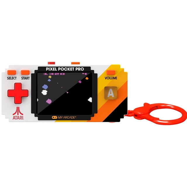 DREAMGEAR CONSOLA PORTÁTIL ATARI PIXEL POCKET PRO CON 25 JUEGOS