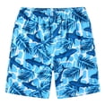 thumbnail image 6 of ZHOGXU Summer Boy Beachwear Lightweight Printed Tee Crewneck T Shirt Tops Shorts Sets 2PCS Outfits, 6 of 6