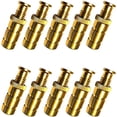 thumbnail image 1 of Wood Grip Brass Anchor for Pool Safety Cover - 10 Pack, 1 of 7