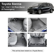 Car Floor Mats for 2021-2022 Toyota Sienna Minivan