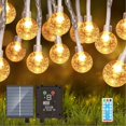 thumbnail image 4 of Guirnaldas de Luces Solares de 39.3 Pies, 100 LED con Luces Solares Impermeables IP65 para Jardín, Patio, Porche, Árbol, Decoración de Fiesta, 4 of 7