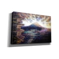 thumbnail image 2 of Epic Graffiti 'Mount Fuji and Tokyo as Night Falls' by Marc Todd, Canvas Wall Art, 18"x12", 2 of 8