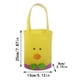 thumbnail image 5 of Happy Easter Egg Hunt Bags Bunny Gift Bags with Handles Easter Canvas Gift Bag Canvas Bunny Gift Bag Candy Bag Tote Bag Easter Basket for Easter Party Supplies (Yellow), 5 of 7
