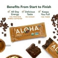 thumbnail image 2 of ALOHA Plant Based Protein Bars, Chocolate Espresso, 14g Protein (Pack of 12), 2 of 8