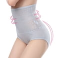 thumbnail image 2 of Jiyugala Shapewear for Women Tummy Control 2PC High Waist Panties Lifter Panty Slim Waist Trainer Pants Body Shaper Shorts, 2 of 6