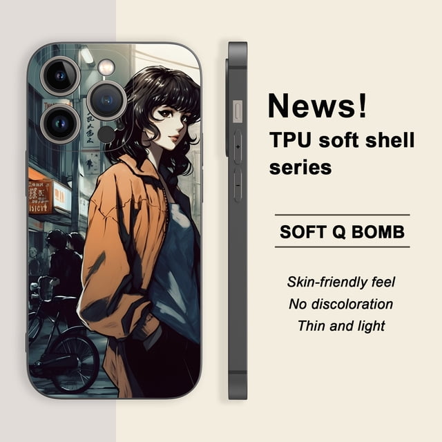 ¡Mejore la protección de su iPhone con una cubierta de teléfono de doble capa duradera y moderna!