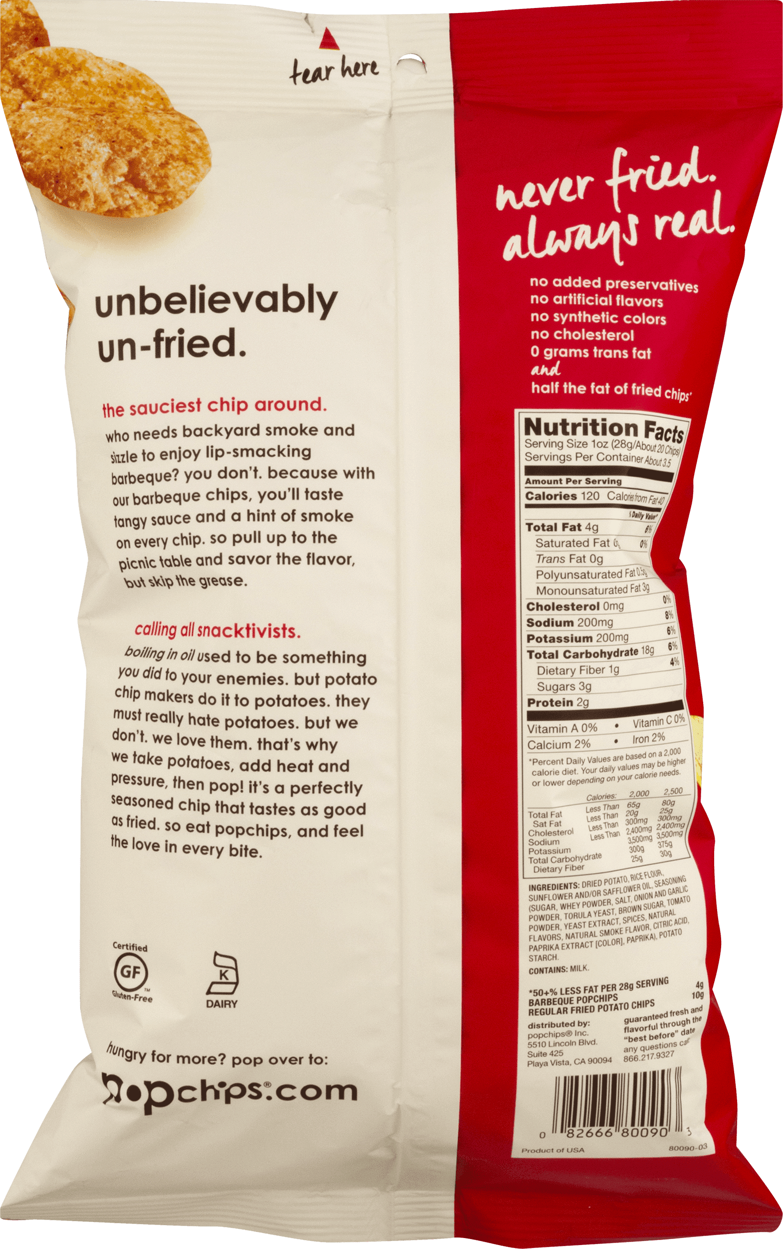 Pop Chips Nutritional Information Blog Dandk