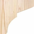 thumbnail image 3 of 5 1/2"W x 8"D x 8"H Monterey Smooth Corbel, Douglas Fir, 3 of 9