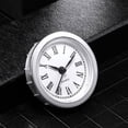 thumbnail image 2 of SDFGTstore Mini Clock Insert 2.4 Inch 61mm Round Quartz Clock Fit-up Movement Miniature Clock Roman Nume, 2 of 8
