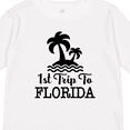 thumbnail image 4 of Inktastic First Trip to Florida Vacation Boys or Girls Long Sleeve Toddler T-Shirt, 4 of 5