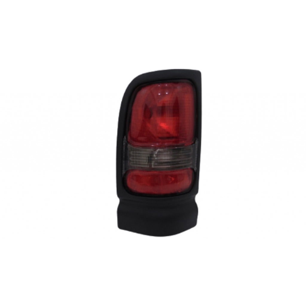 For Dodge Ram Pickup 1994-2002 Tail Light Assembly Unit Black Driver Side DOT Certified | CH2800122 | 55055265AC