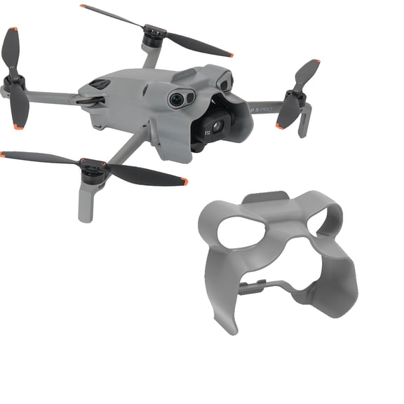 Gimbal Protective Cover for DJI Mini 5 Pro Lens Hood Cover Dustproof Cap Replacement Part Gimbal Guard Camera Protector Anti-Glare Lens Sunshade for Mini 5 Pro Drone Accessories