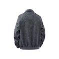 thumbnail image 3 of Men's long-sleeved, fashionable lapel silhouette jacket, spring and autumn retro leather jacket, men's casual and versatile jacket, comfortable and everyday men's jacket, 3 of 5