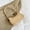 khaki, variant on Unisex Simple Elegant Women Small Shoulder Bag Pure Color Sling Handbags