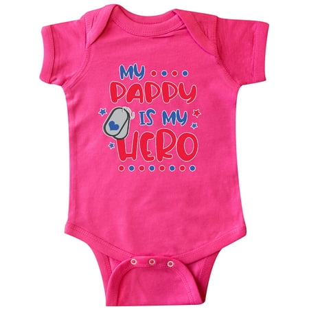 

Inktastic Memorial Day My Pappy is My Hero Gift Baby Boy or Baby Girl Bodysuit