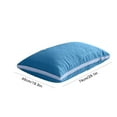 thumbnail image 3 of EazyTech Hotel Bed Pillow Queen Size for Back Side Stomach Sleepers - Ultra Soft & Supportive Down Alternative Filling Pillow with Breathable Fabric 20x30in Blue, 3 of 6