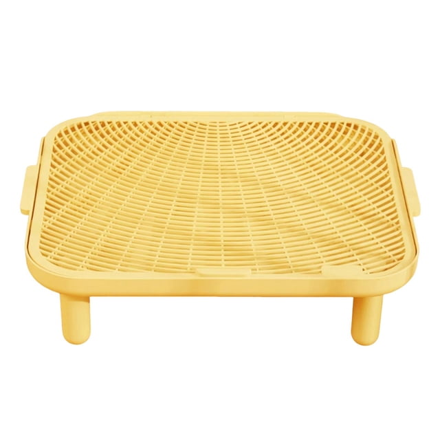 Bunblic Cat Litter Ramp Litter Box Step Multifunction Easy to Install Trapper Ramp Mat Trapping Mat for Patio Living Room Indoor Cats Large
