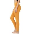 thumbnail image 3 of Women Premium Cotton High Waist Full Ankle Length Leggings (2PK: Ash Blue/Ash Mint, M), 3 of 3