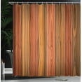 thumbnail image 3 of Ambesonne Rustic Shower Curtain, Vertical Cottagecore Artwork, 69"Wx75"L, Sand Brown, 3 of 4