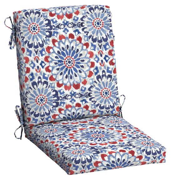 ARDEN Outdoor Dining Chair Cushion 20 x 20, Water Repellent, Fade Resistant 20 x 20, Clark Blue