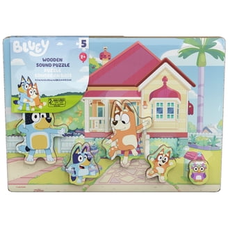 Learn ABCs and 123s Chunky Wood Puzzle, for Families and Kids Ages