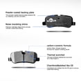 thumbnail image 4 of Front & Rear Ceramic Brake Pads For 2005-2009 Land Rover LR3 Range Rover Sport, 4 of 4