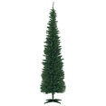 thumbnail image 1 of 7' Slim Green PVC Pencil Artificial Christmas Tree - 499 Tips, Easy Assembly & Stable Base for Living Room Decor, 1 of 7