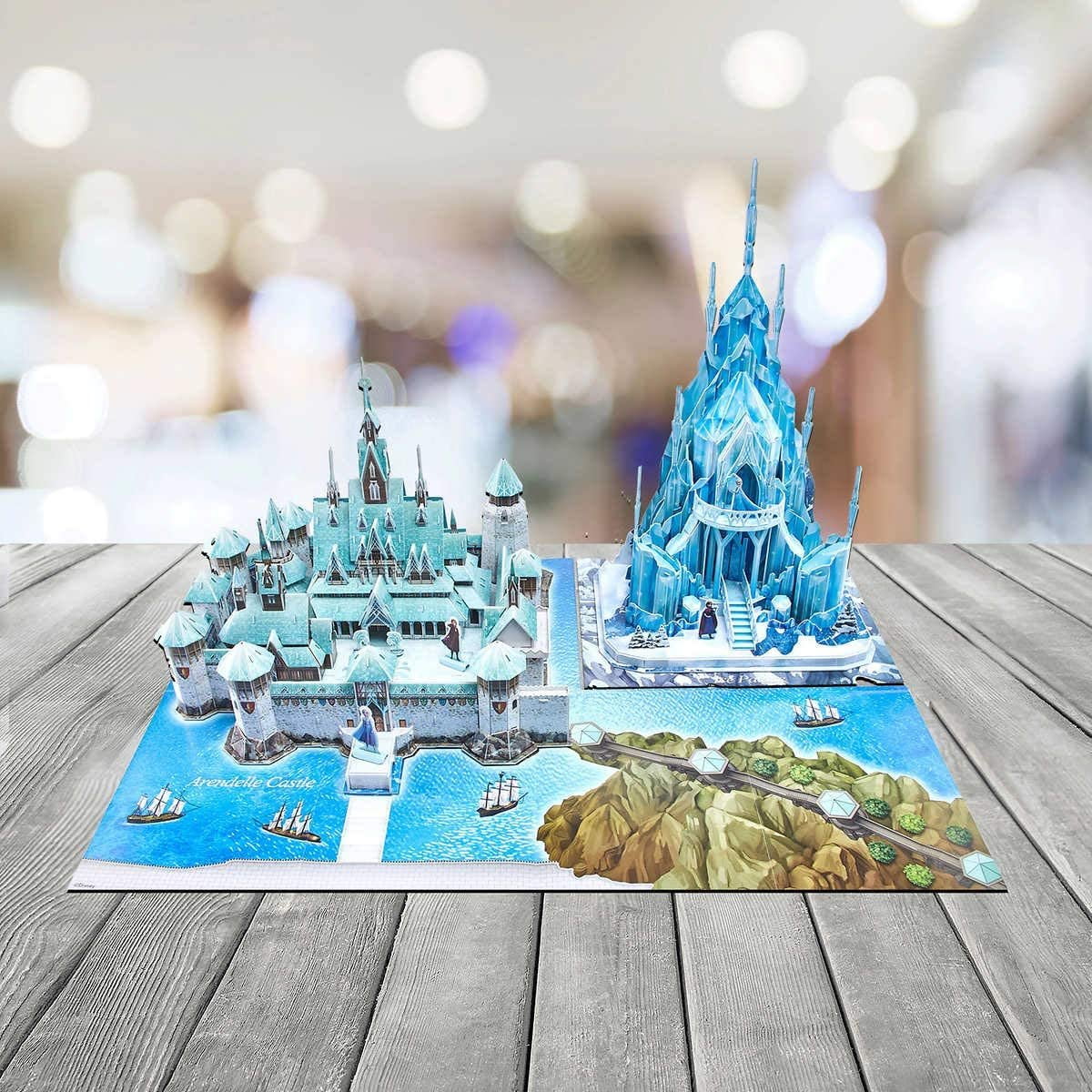 Frozen 2 3D Arendelle Ice Castle 343 Piece Puzzle Set - Walmart.com