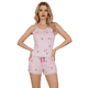 thumbnail image 1 of Set Pijama 3 Piezas Mujer Unitalla Verano Bata Top y Short, 1 of 9
