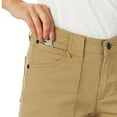thumbnail image 6 of ATG by Wrangler Women's Canvas Slim Fit Pant Comfort Bottoms Tan Elmwood New NWT, 6 of 8