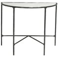 thumbnail image 4 of SAFAVIEH Couture Jessa Glam Metal Console Table, Black/White, 4 of 13