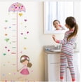 thumbnail image 1 of Vinil Infantil Niña bajo la lluvia Con Regla de Medición Dara Baby Syene VinDe010, 1 of 5