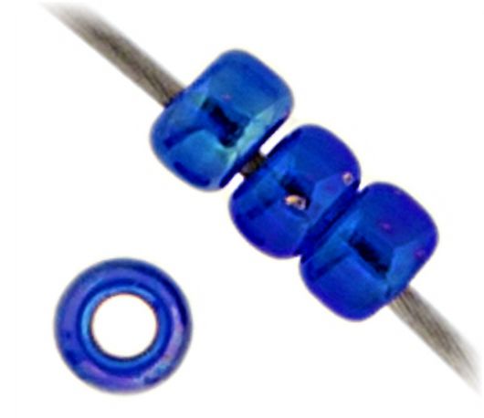 Miyuki Glass Seed Beads 11/0 (250g) DB1020 Silverlined Cobalt AB Bead