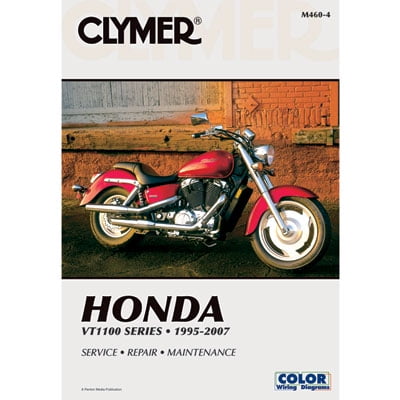 Clymer Repair Manuals For Honda Shadow 1100 Vt1100 1997 1999