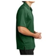 thumbnail image 3 of Yellow Rooster Men's Short Sleeve Dri-Mesh Polo T-Shirts Forest Green XXL, 3 of 5