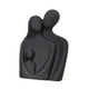 thumbnail image 2 of Figura cerámica de pareja que se abraza para la decoración del hogar y el hotel Negro, 2 of 8