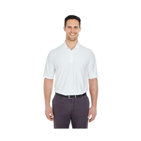 Tonal Jersey Stripe Polo - Ultraclub Men's Cool Tonal Stripe Performance Polo Shirt, Style 8413