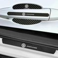 thumbnail image 2 of Suitable for Jaguar XF XE XFL XEL XJL XJ F-PACE Car Door Handle Protective film Carbon fiber Door Door Threshold Anti-scratch Sticker, 2 of 5