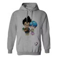 thumbnail image 1 of Sudadera Con Gorro Vegeta Y Bulma De Compras Love, 1 of 1