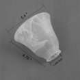 thumbnail image 2 of Glass Shade Anmire G0106-Bell - Vidrio de alabastro (paquete de 3 unidades), 2 of 6