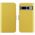 thumbnail image 2 of Elehold PU Leather Wallet Case for Google Pixel 7 Pro 6.7inch, Soft Lychee Pattern PU Leather and TPU Flip Cover with Shockproof Kickstand Card Slots Holder Magnetic Drop Resistant Phone Case,Yellow, 2 of 13