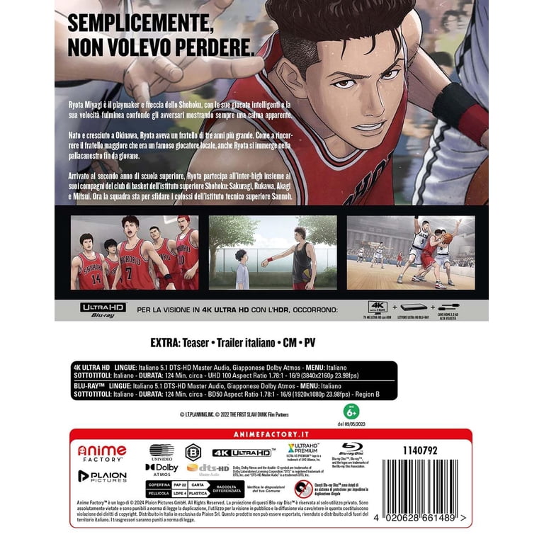 The First Slam Dunk (Steelbook 4K UHD + Blu-ray) (4K Ultra HD The First Slam Dunk (Steelbook 4K UHD + Blu-ray) (4K Ultra HD