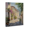 thumbnail image 3 of Stupell Industries Cobblestone Path City Architecture Cityscapes Painting Wrapped Canvas Canvas Art Print Wall Art, 30 x 40, 3 of 7