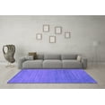 thumbnail image 3 of Ahgly Company Indoor Rectangle Abstract Purple Contemporary Area Rugs, 7' x 9', 3 of 4